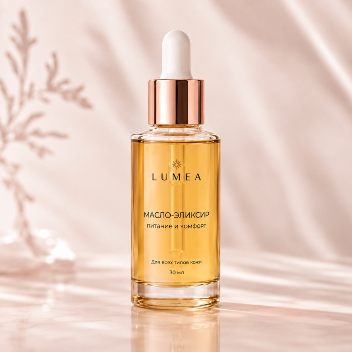 Масло-эликсир LUMEA Питание и комфорт, 30 мл
