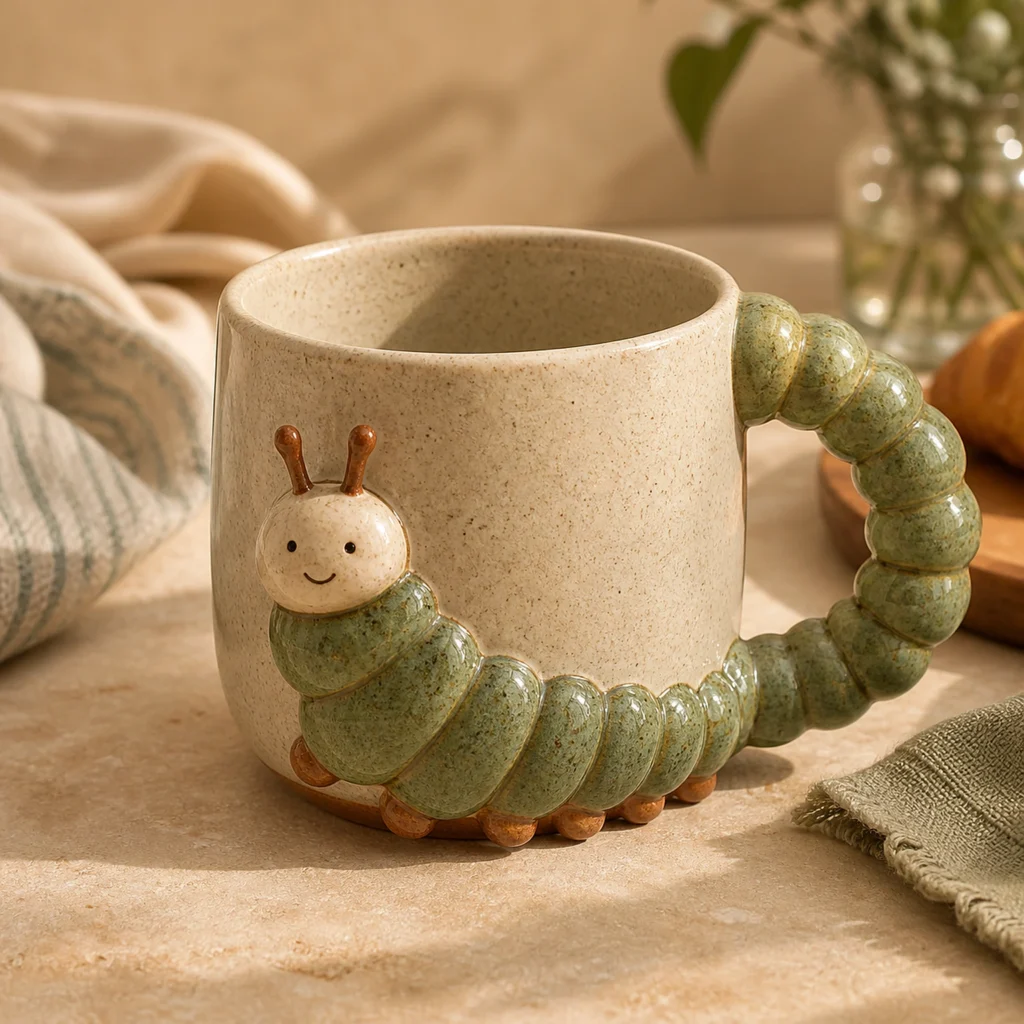 Caterpillar Ceramic Mug