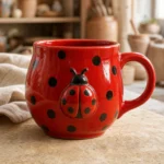 Ladybug Ceramic Mug