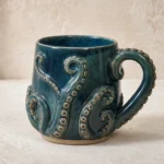 Octopus Ceramic Mug — alternate view