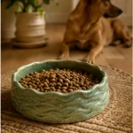 Personalized Ceramic Dog Bowl