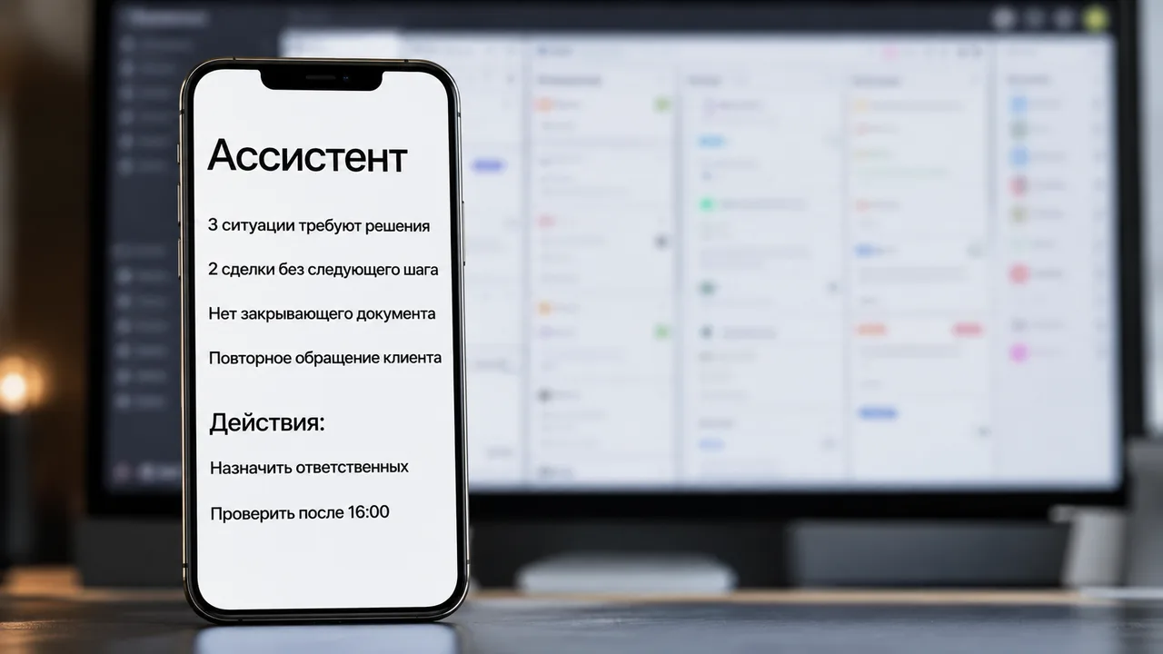 AI-ассистент руководителя: ситуации, требующие решения