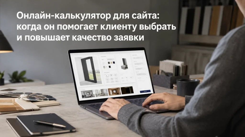 Онлайн-калькулятор для сайта: когда он помогает клиенту выбрать и повышает качество заявки