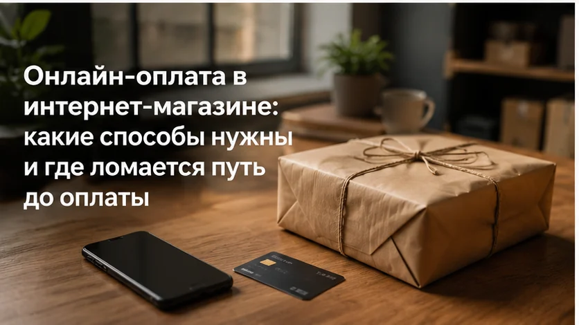 Онлайн-оплата в интернет-магазине: какие способы нужны и где ломается путь до оплаты
