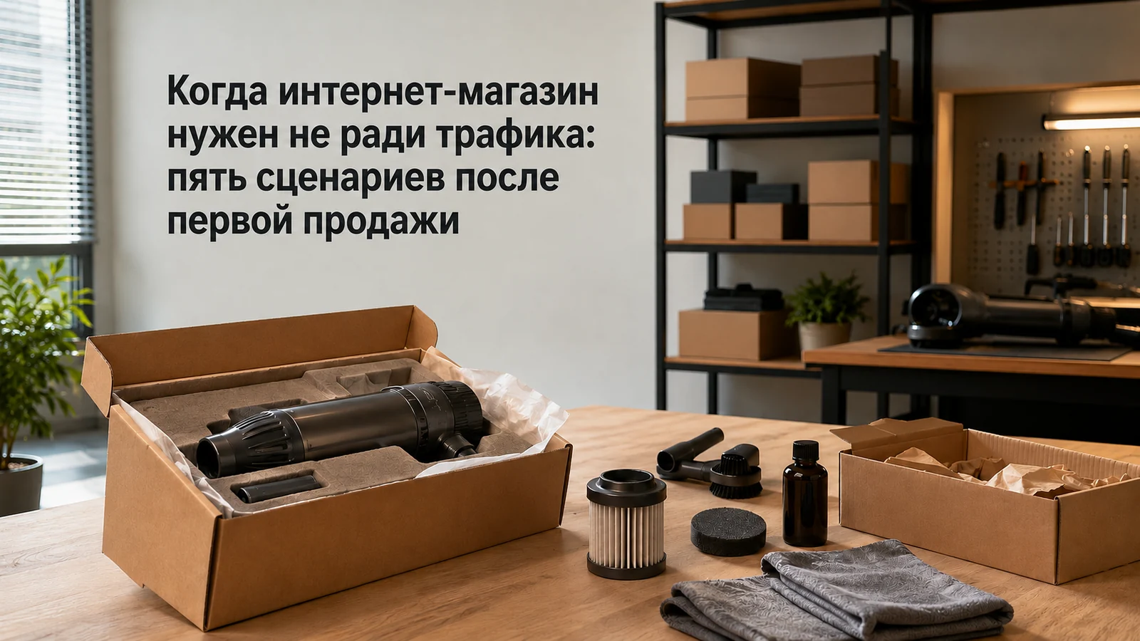 Когда интернет-магазин нужен не ради трафика: пять сценариев после первой продажи
