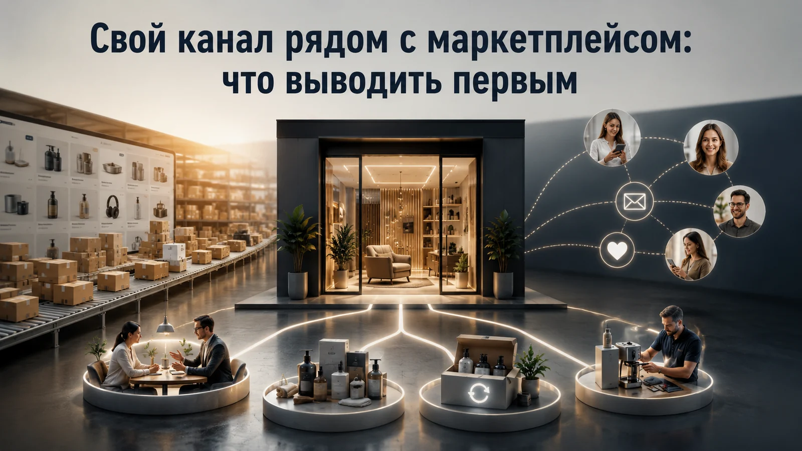 Свой канал рядом с маркетплейсом: что выводить первым