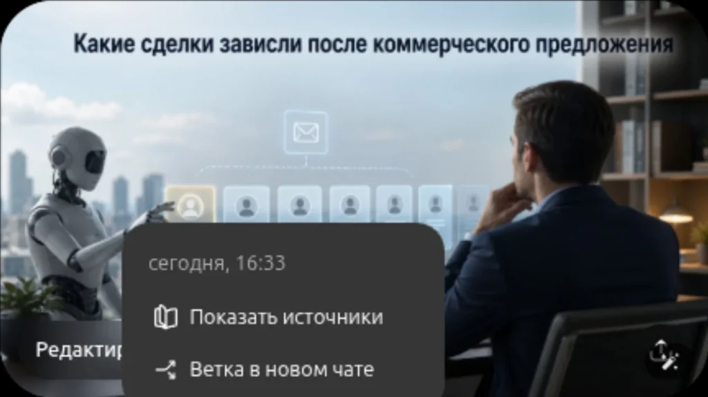 Какие сделки зависли после коммерческого предложения