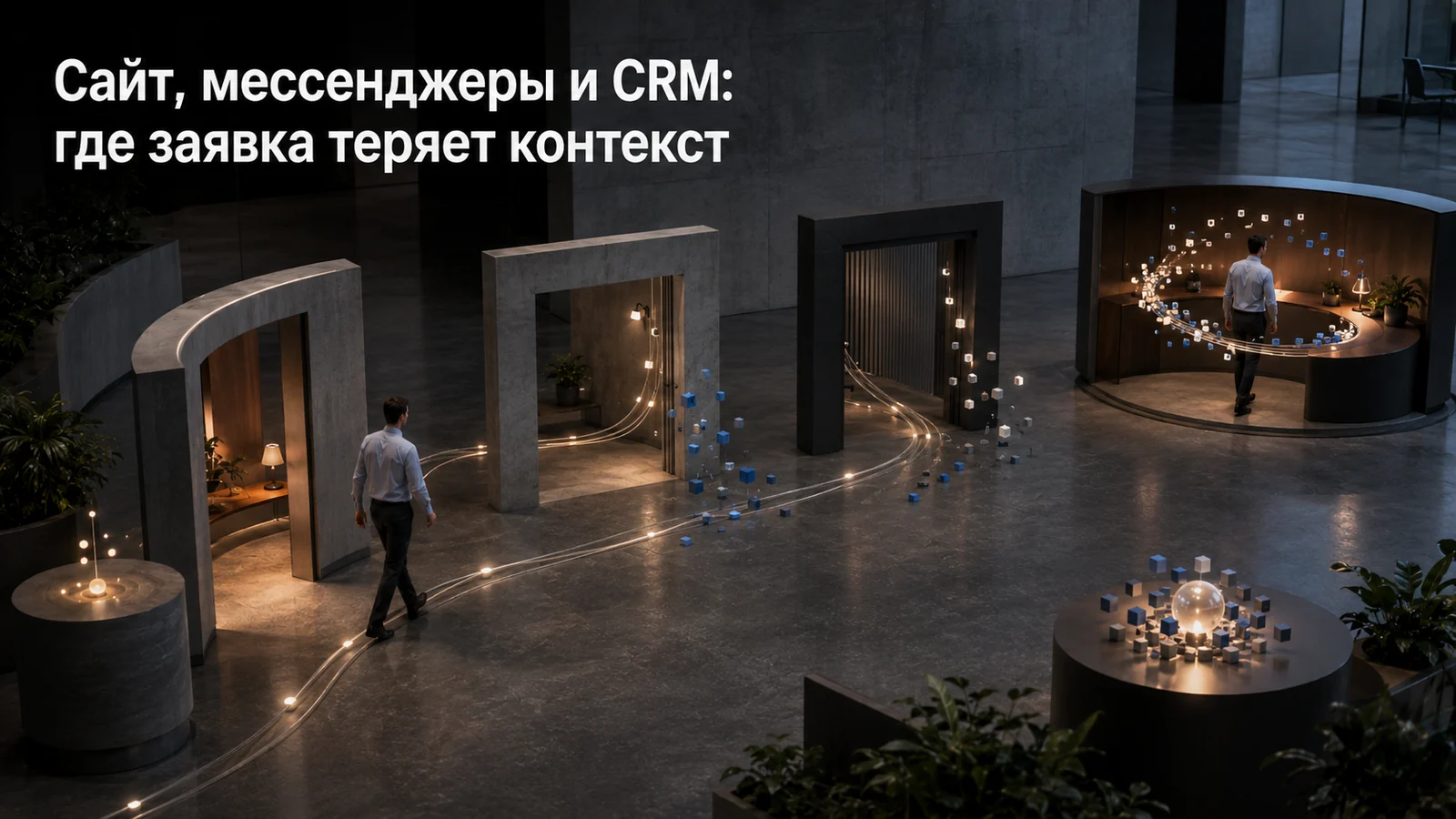 Сайт, мессенджеры и CRM: где заявка теряет контекст