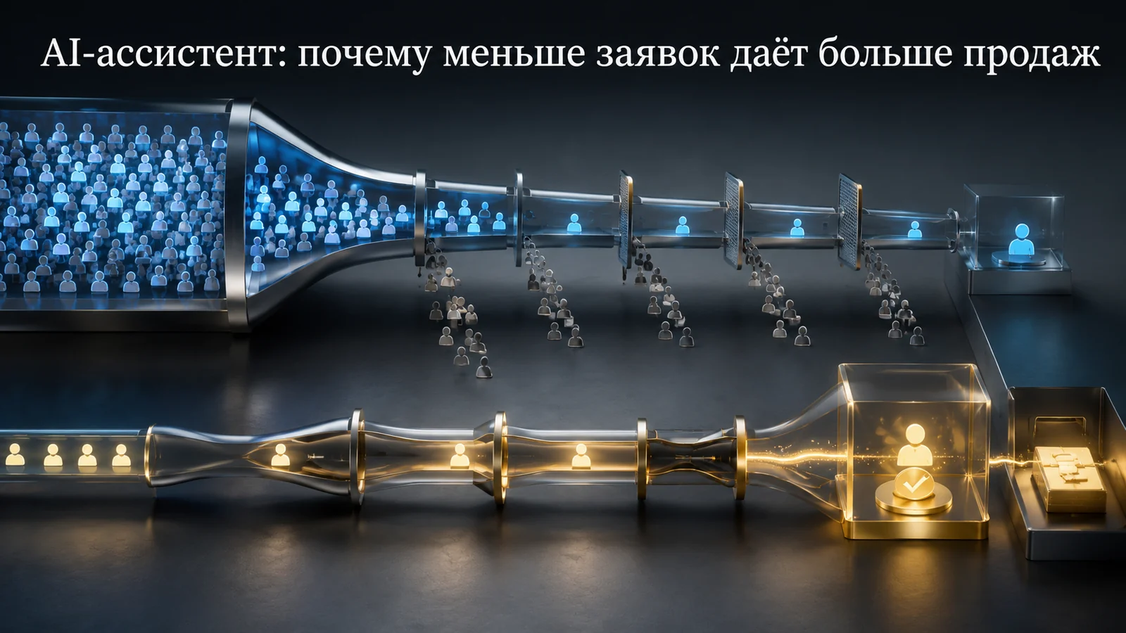 AI-ассистент: почему меньше заявок даёт больше продаж