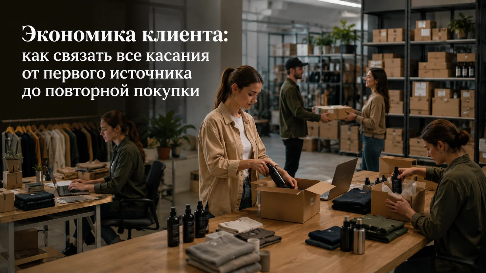 Экономика клиента: как связать все касания от первого источника до повторной покупки