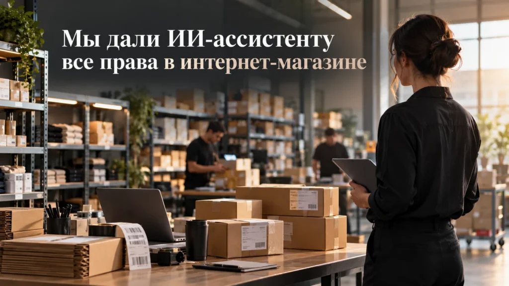 Мы дали ИИ-ассистенту все права в интернет-магазине