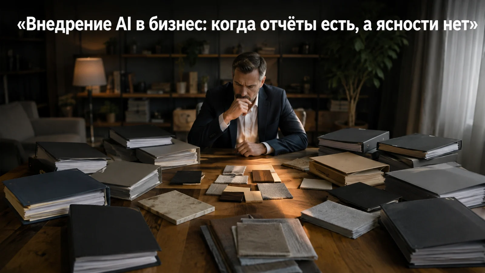 Внедрение AI в бизнес: когда отчёты есть, а ясности нет