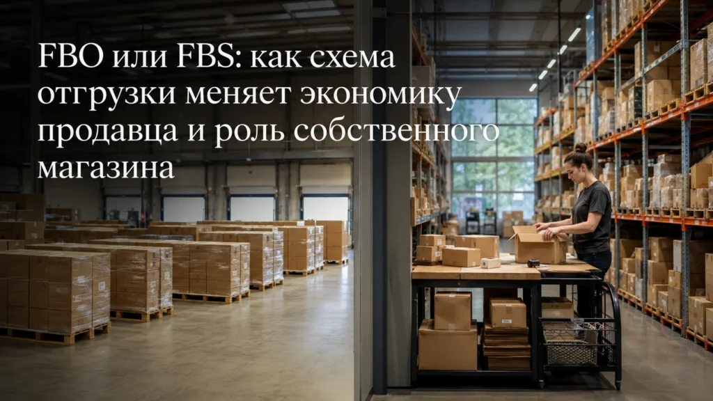 FBO или FBS: как схема отгрузки меняет экономику продавца и роль собственного магазина