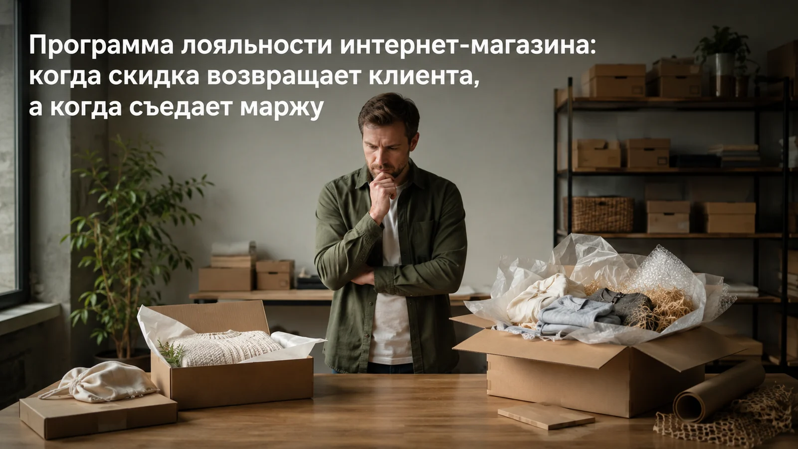 Программа лояльности интернет-магазина: когда скидка возвращает клиента, а когда съедает маржу